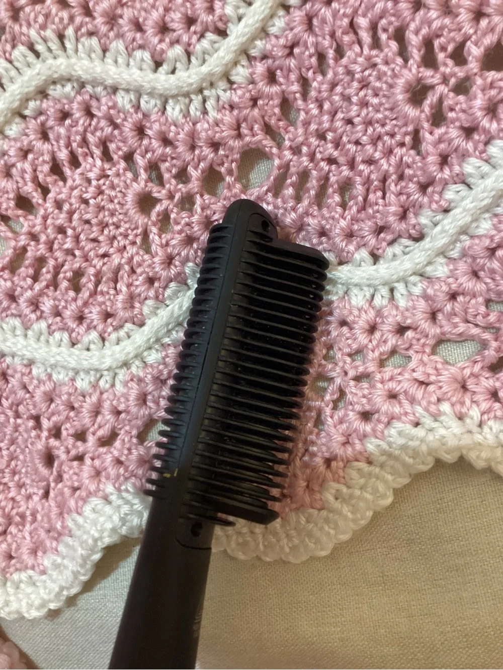 DNA Tools Black Ceramic Hair Straightening/Styling Brush